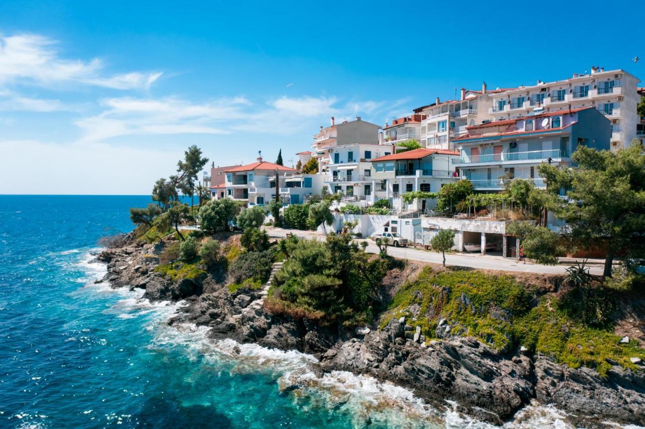 Anemos Seaside Apartment Neos Marmaras Eksteriør billede